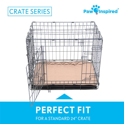 2Ct  Dog Crate Pads Mats Size 47X29” for Use with 48” Kennel and Crate | Washable Waterproof Dog Pee Pads